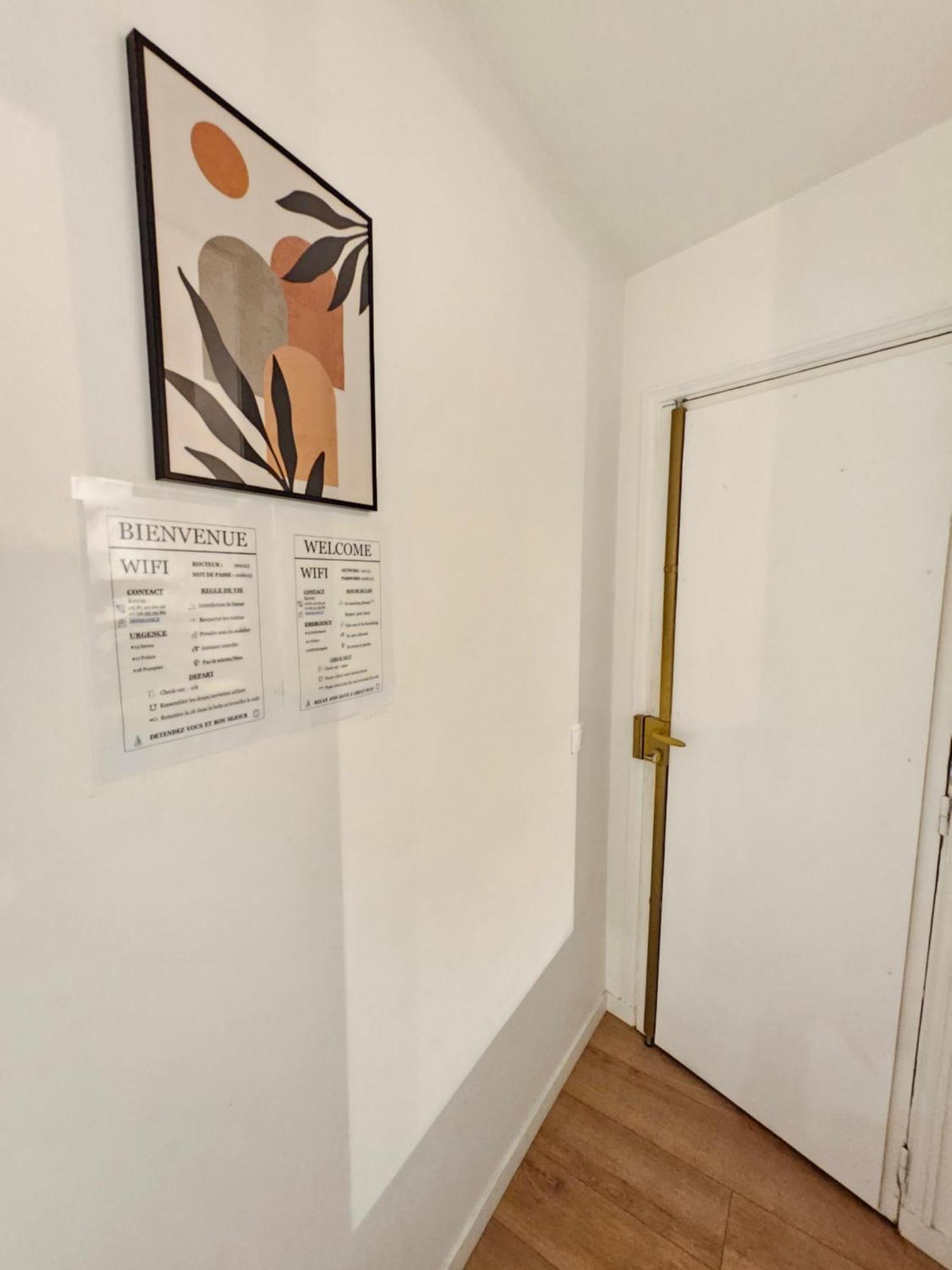 *Appartement Moderne/2 Minutes Du Metro* Saint-Ouen  Dış mekan fotoğraf