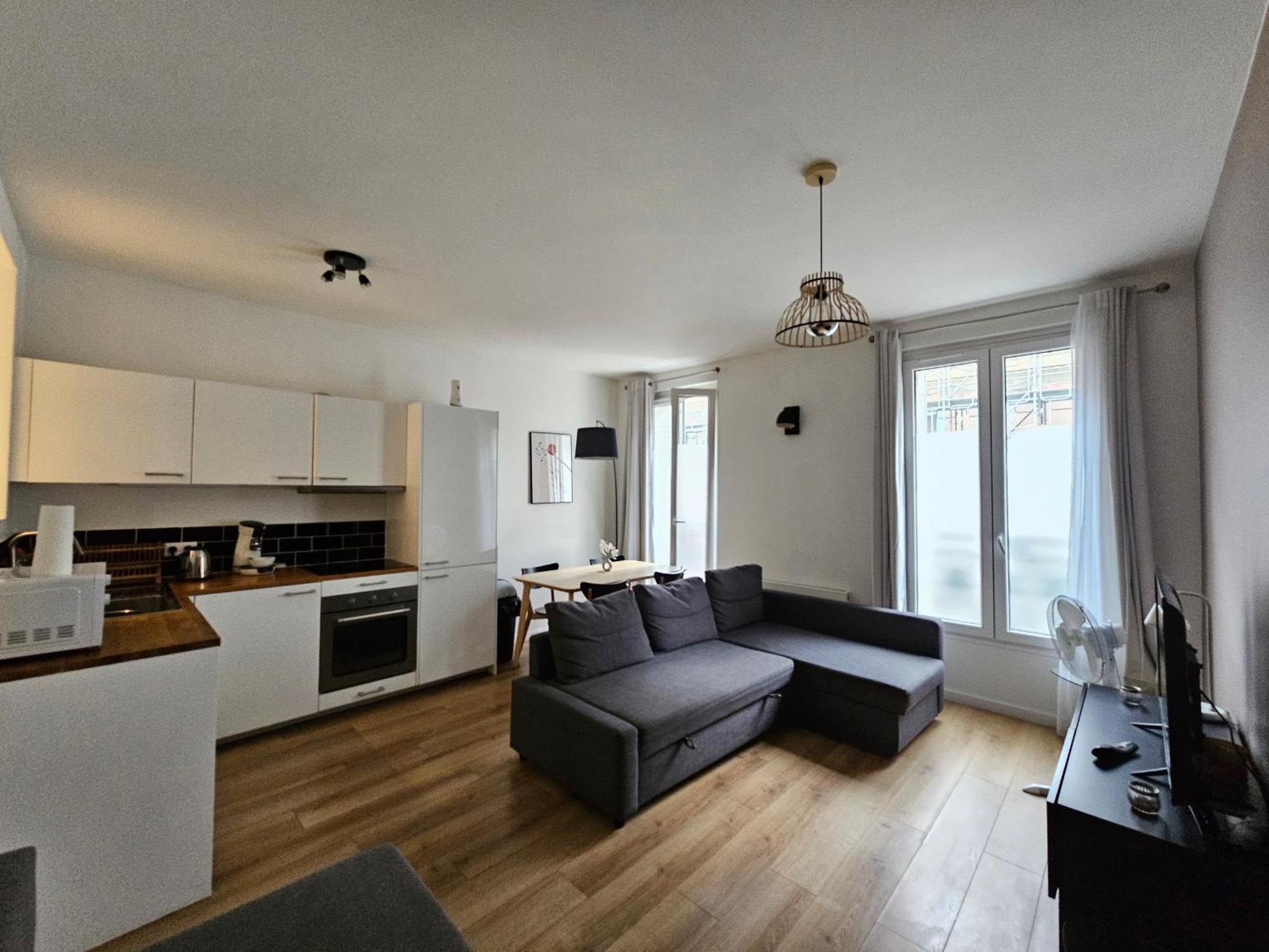 *Appartement Moderne/2 Minutes Du Metro* Saint-Ouen  Dış mekan fotoğraf
