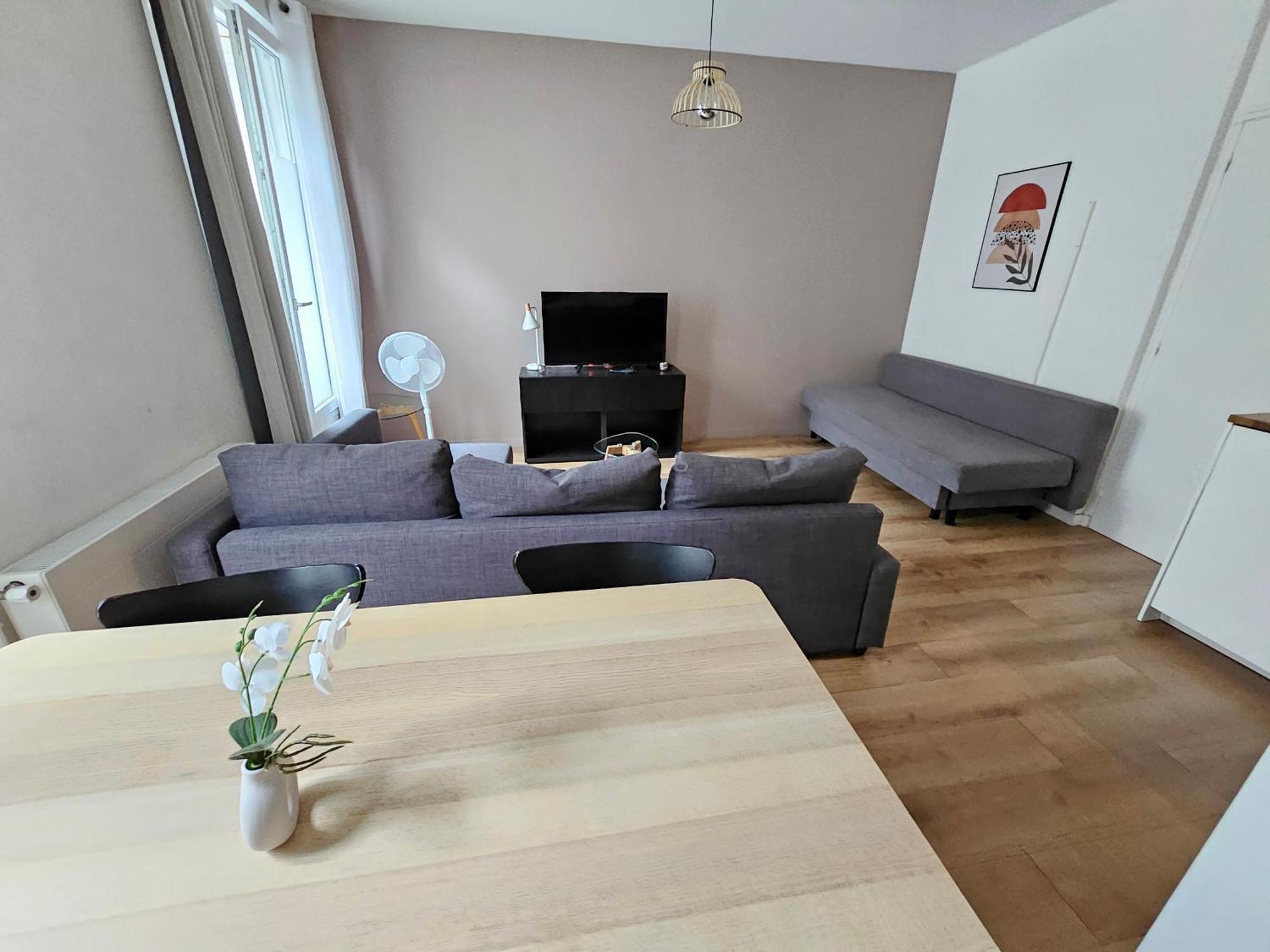 *Appartement Moderne/2 Minutes Du Metro* Saint-Ouen  Dış mekan fotoğraf